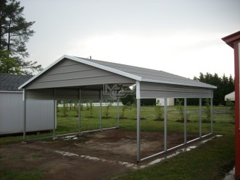 Boxed Eave Carports | Metal A-Frame Carports